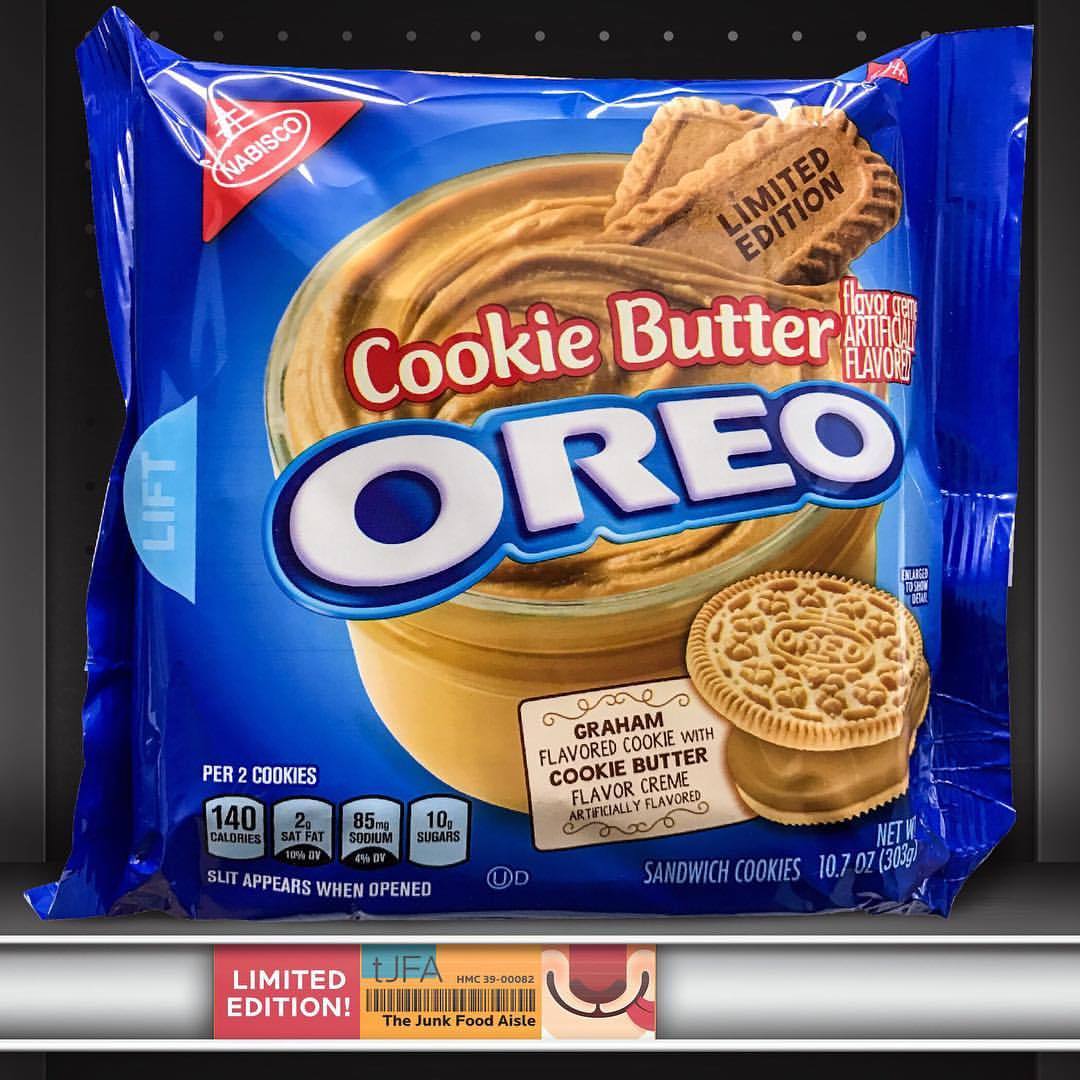 Cookie Butter Oreo - The Junk Food Aisle