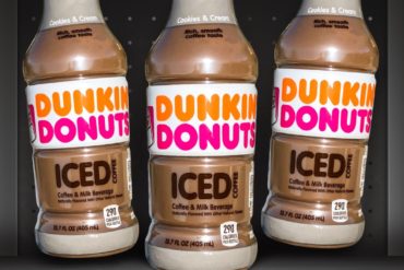 Cookies & Cream Dunkin Donuts Iced Coffee