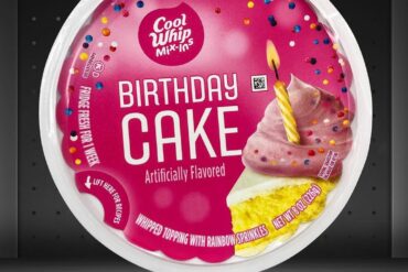 Cool Whip Mix-ins Birthday Cake