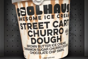 Coolhaus Street Cart Churro Dough Ice Cream