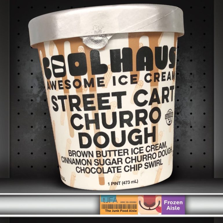 Coolhaus Street Cart Churro Dough Ice Cream