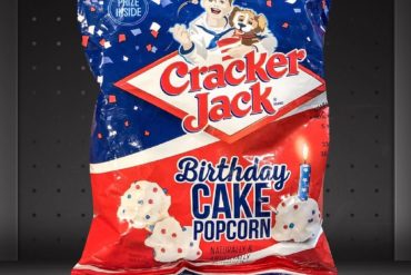 Cracker Jack Birthday Cake Popcorn