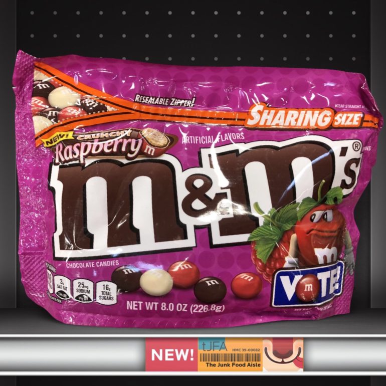 Crunchy Raspberry M&M's