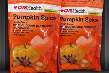 CVS Pumpkin Spice Cough Drops