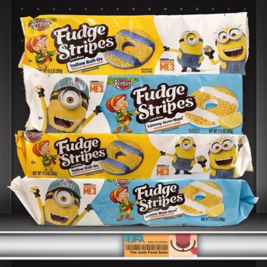 Despicable Me 3 Presents: Keebler Fudge Stripes Yellow Bell-Os & Lemmy Num-Nums