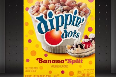 Dippin’ Dots Banana Split Cereal