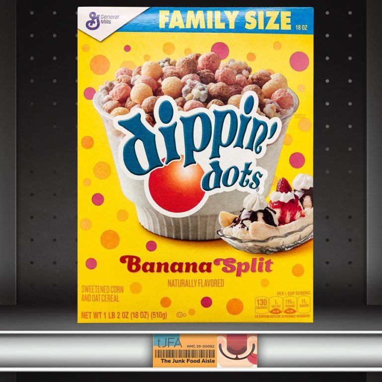 Dippin’ Dots Banana Split Cereal