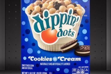 Dippin’ Dots Cookies ‘n Cream Cereal