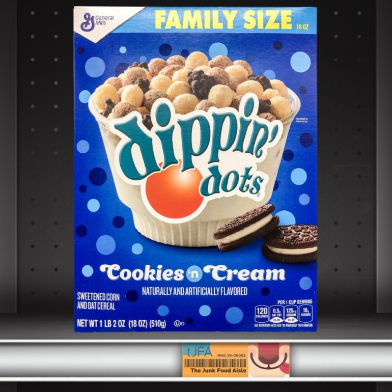 Dippin’ Dots Cookies ‘n Cream Cereal