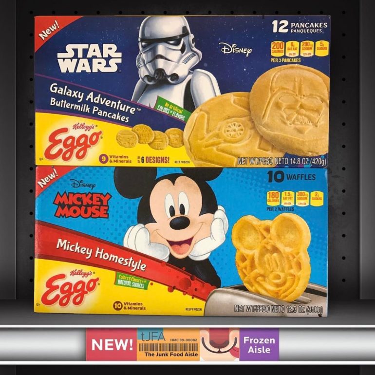 Disney Star Wars & Mickey Mouse Eggo Pancakes & Waffles