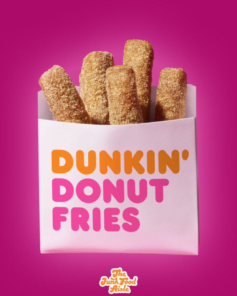 Dunkin' Donut Introduces new Donut Fries!