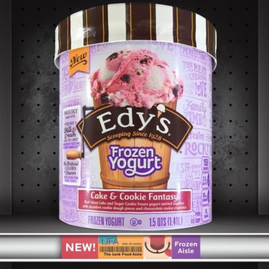 Edy’s Cake & Cookie Fantasy Frozen Yogurt