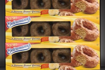 Entenmann’s Banana Bread Glazed Donuts