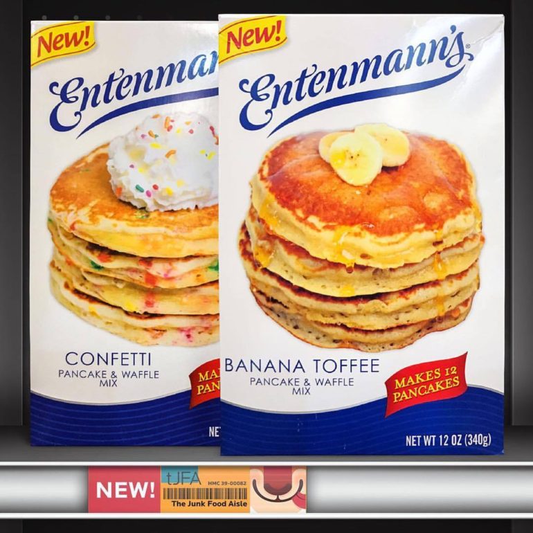 Entenmann’s Banana Toffee and Confetti Pancake & Waffle Mixes