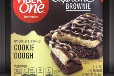 Fiber One Cookie Dough Supreme Brownie