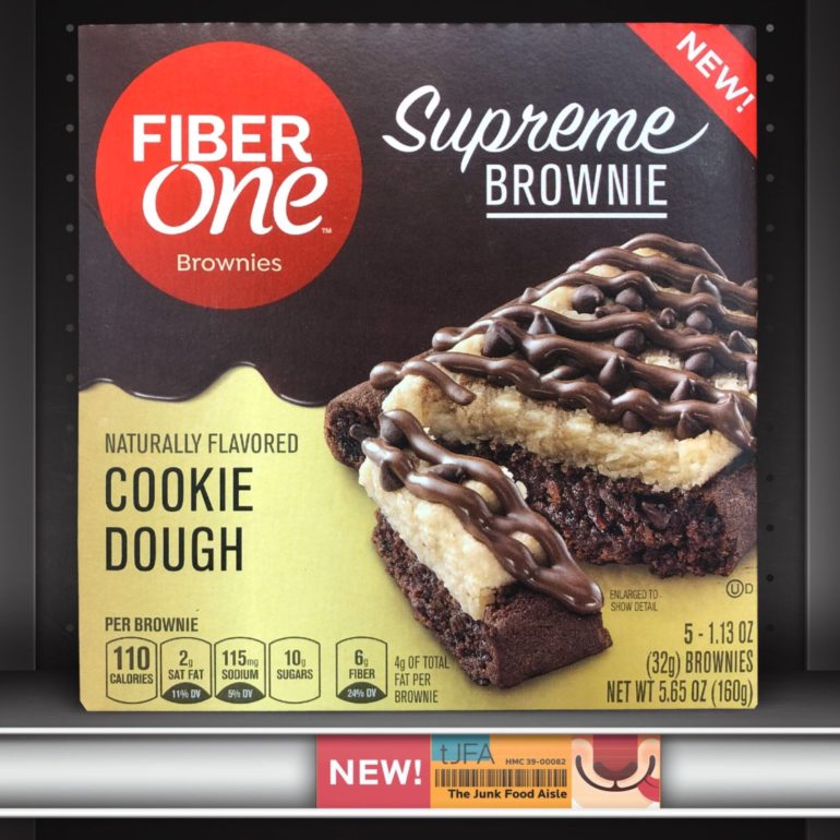 Fiber One Cookie Dough Supreme Brownie