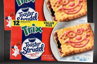 Fruitalicious Berry Trix Pillsbury Toaster Strudel