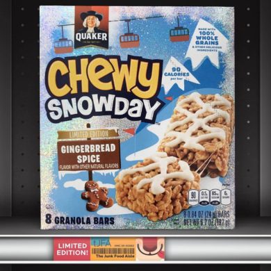 Gingerbread Spice Chewy Snowday Granola Bars