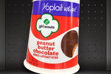 Girl Scouts Peanut Butter Chocolate Yoplait Yogurt