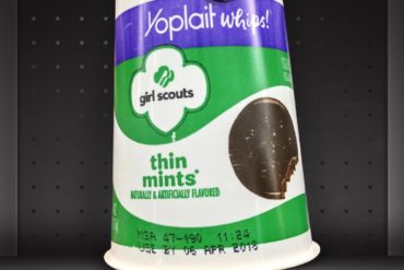 Girl Scouts Thin Mints Yoplait Yogurt