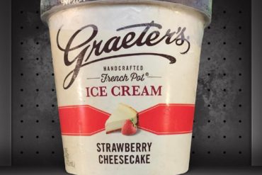Graeter’s Strawberry Cheesecake Ice Cream