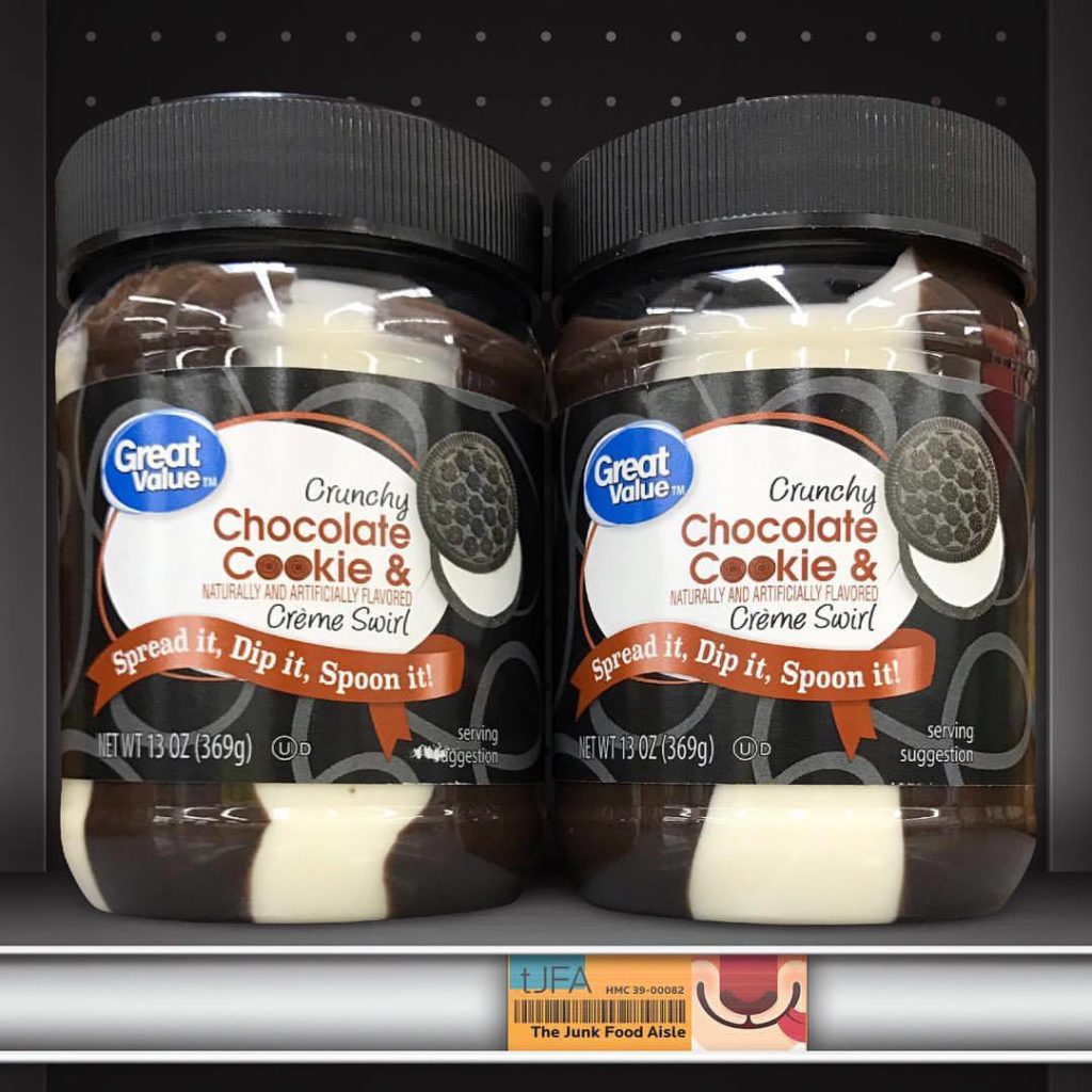 Great Value Crunchy Chocolate Cookie & Crème Swirl