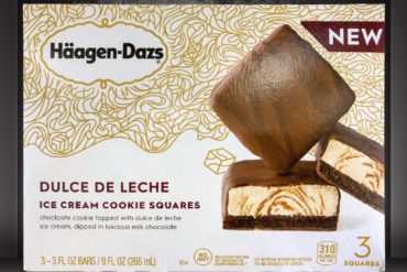 Häagen-Dazs Dulce De Leche Ice Cream Cookie Squares