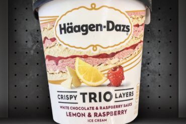 Häagen-Dazs Trio Crispy Layers: Lemon & Raspberry