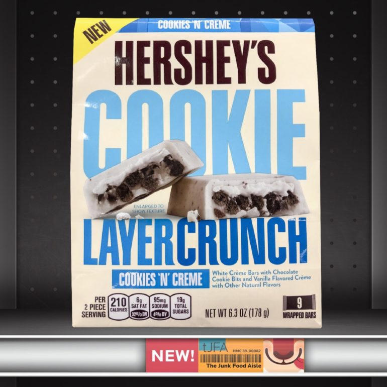 Hershey's Cookies ‘N’ Creme Cookie Layer Crunch