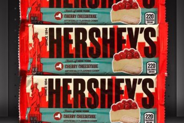 Hershey’s Flavor of New York Cherry Cheesecake