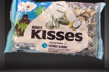 Hershey’s Kisses Flavor of Hawaii Coconut Almond