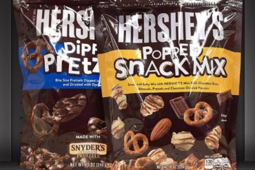 Hershey’s Popped Snack Mix and Dipped Pretzels