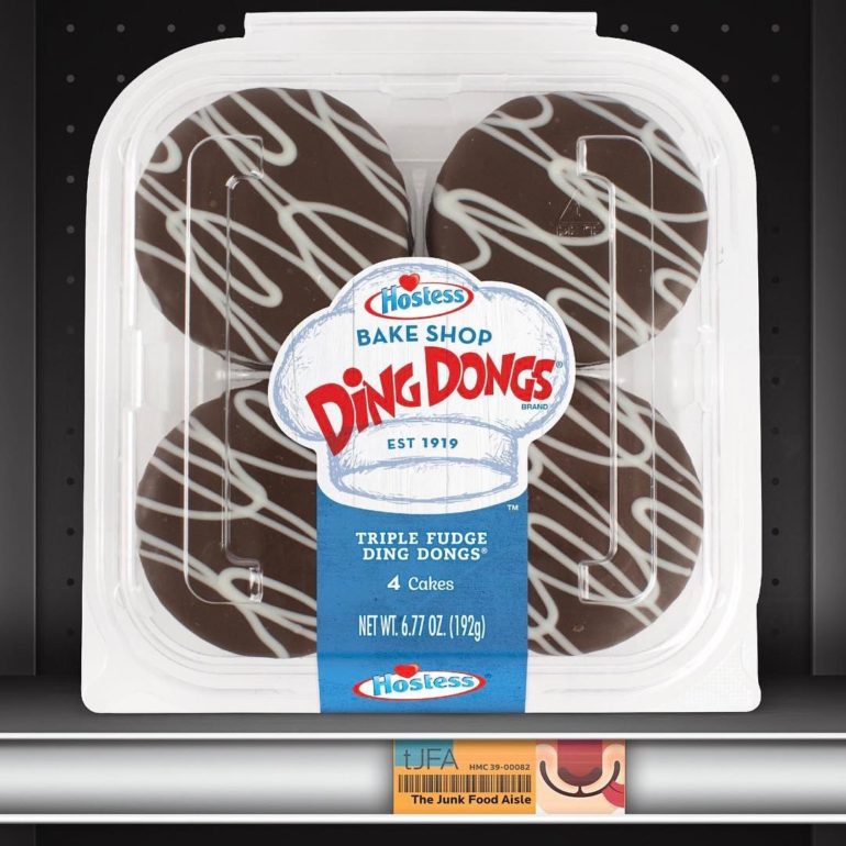 Hostess Bake Shop Triple Fudge Ding Dongs