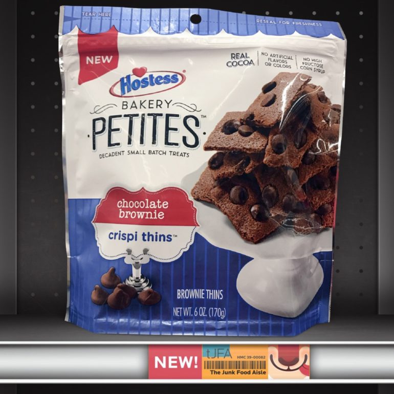 Hostess Bakery Petites: Chocolate Brownie Crispi Thins