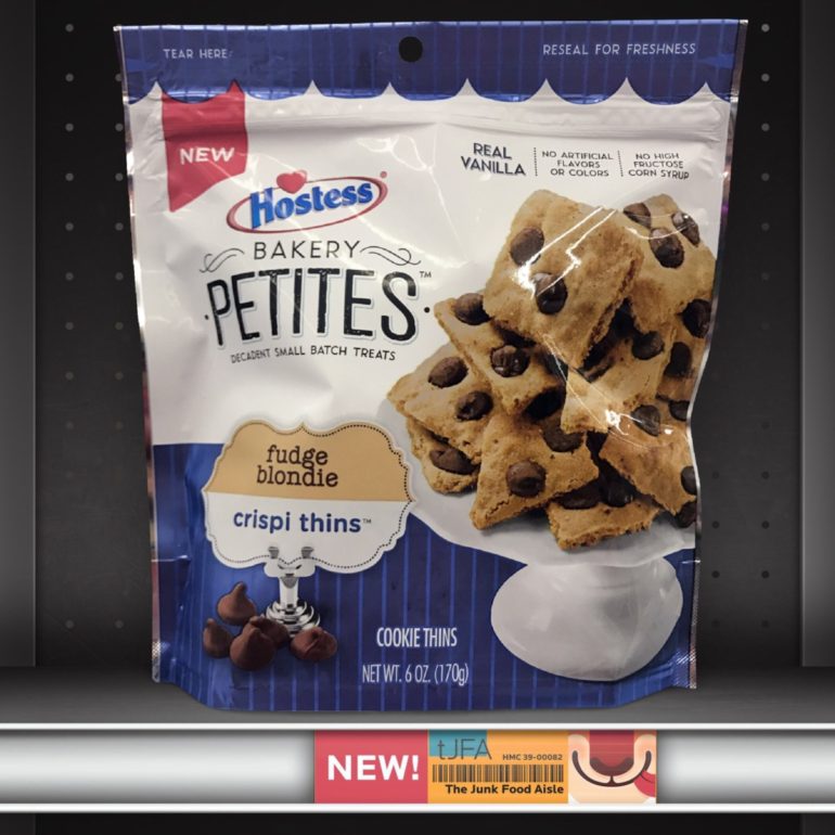 Hostess Bakery Petites: Fudge Blondie Crispi Thins