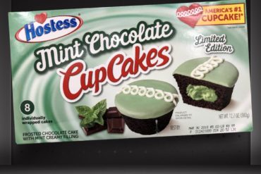 Hostess Mint Chocolate CupCakes