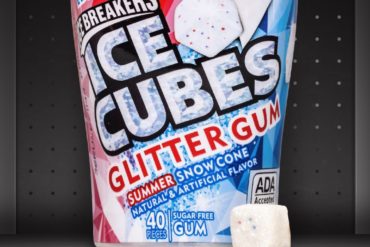Ice Breakers ICE CUBES Glitter Gum Summer Snow Cone