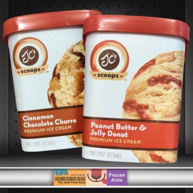 JC’s Scoops PB&J Donut and Cinnamon Chocolate Churro Ice Cream