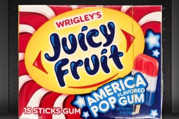 Juicy Fruit America Pop Flavored Gum