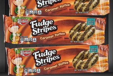 Keebler Caramel Toffee Fudge Stripes