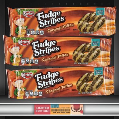 Keebler Caramel Toffee Fudge Stripes