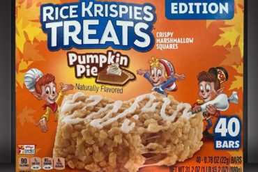 Kellogg’s Pumpkin Pie Rice Krispy Treats