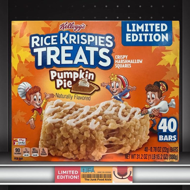 Kellogg’s Pumpkin Pie Rice Krispy Treats