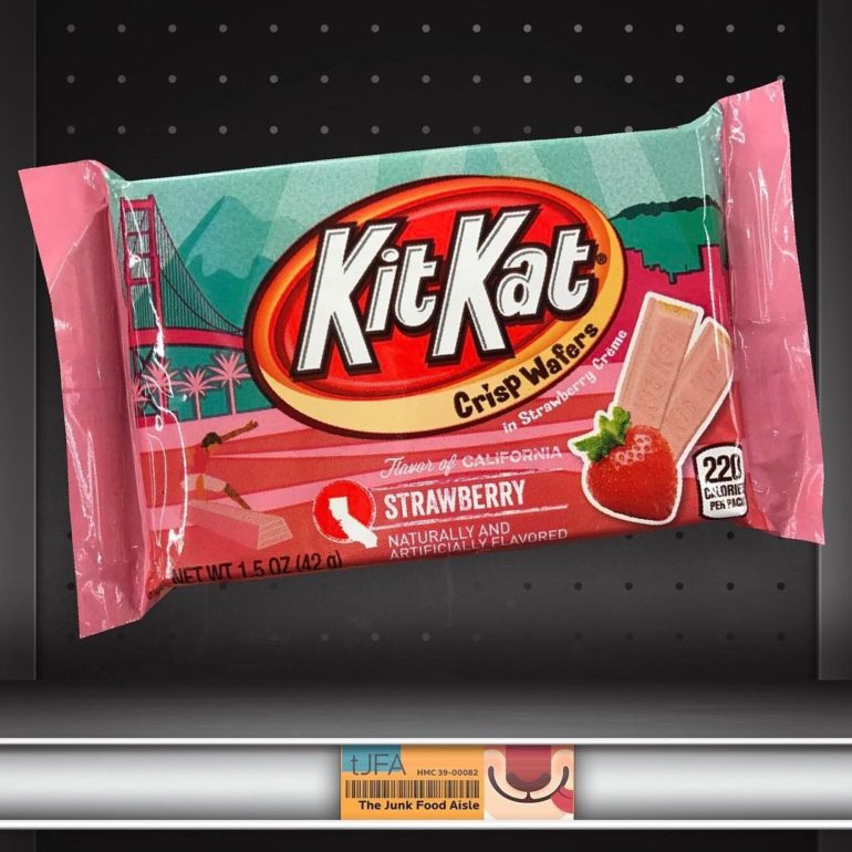 Kit Kat Flavor of California Strawberry
