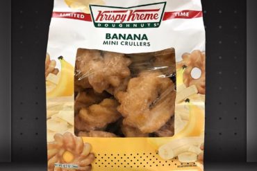 Krispy Kreme Doughnuts Banana Mini Crullers