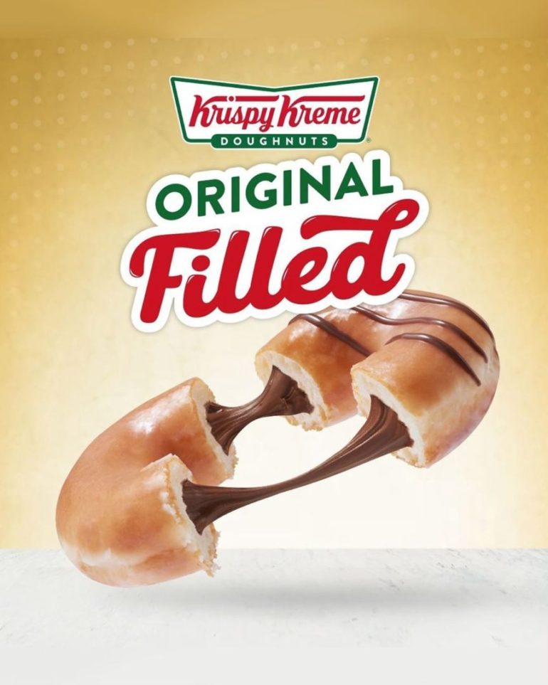 Krispy Kreme Filled Ring Doughnuts are coming to the US