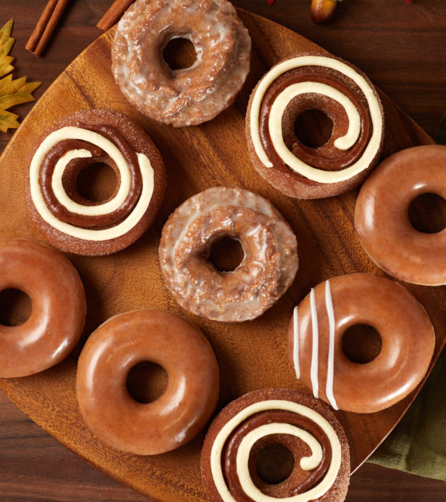 Itâs Pumpkin Month at Krispy Kreme!