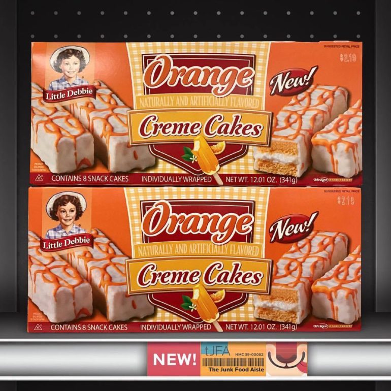 Little Debbie Orange Creme Cakes