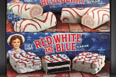 Little Debbie Red, White and Blue Cakes & Red, White and Blueberry Creme Rolls