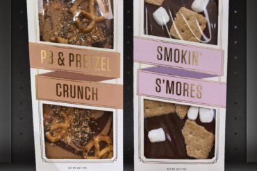 Lolli & Pops Topp'd Bars: PB & Pretzel Crunch and Smokin' S'mores